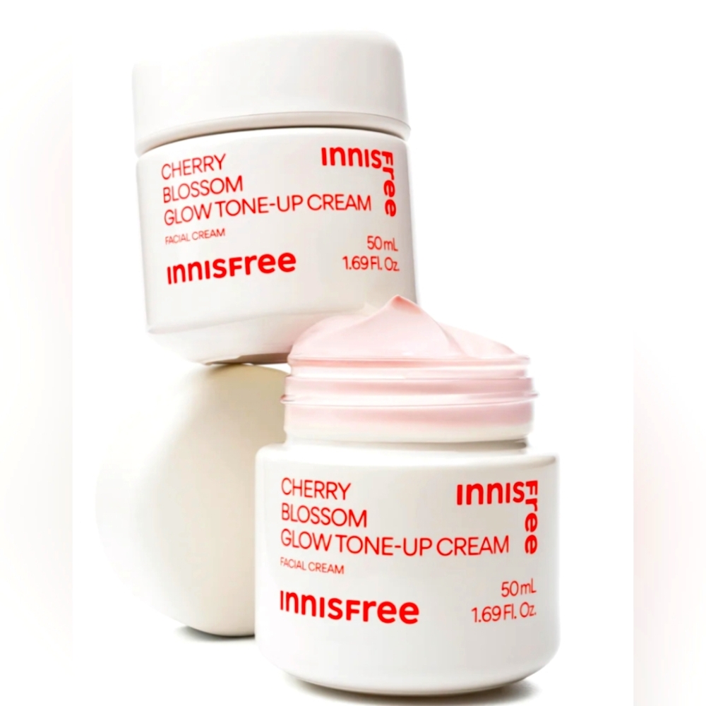 5/75$- INNISFREE Cherry Blossom Tone Up Cream